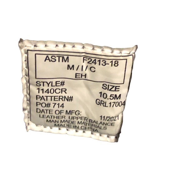 SOLD Workwear Black Boots Size 10.5 Mens WaterProof, Anti Slip, Insulated - Picture 12 of 12